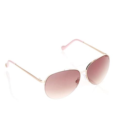 jessica simpson sunglasses rose gold.